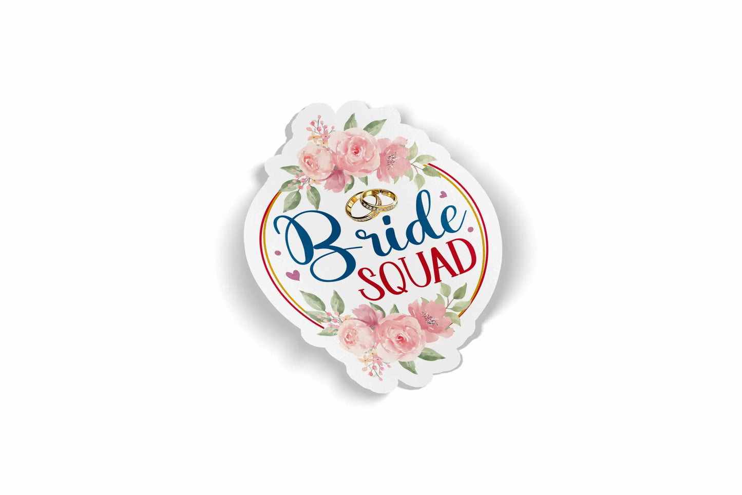 Bride Squad Design 2 Waterproof Sticker?á