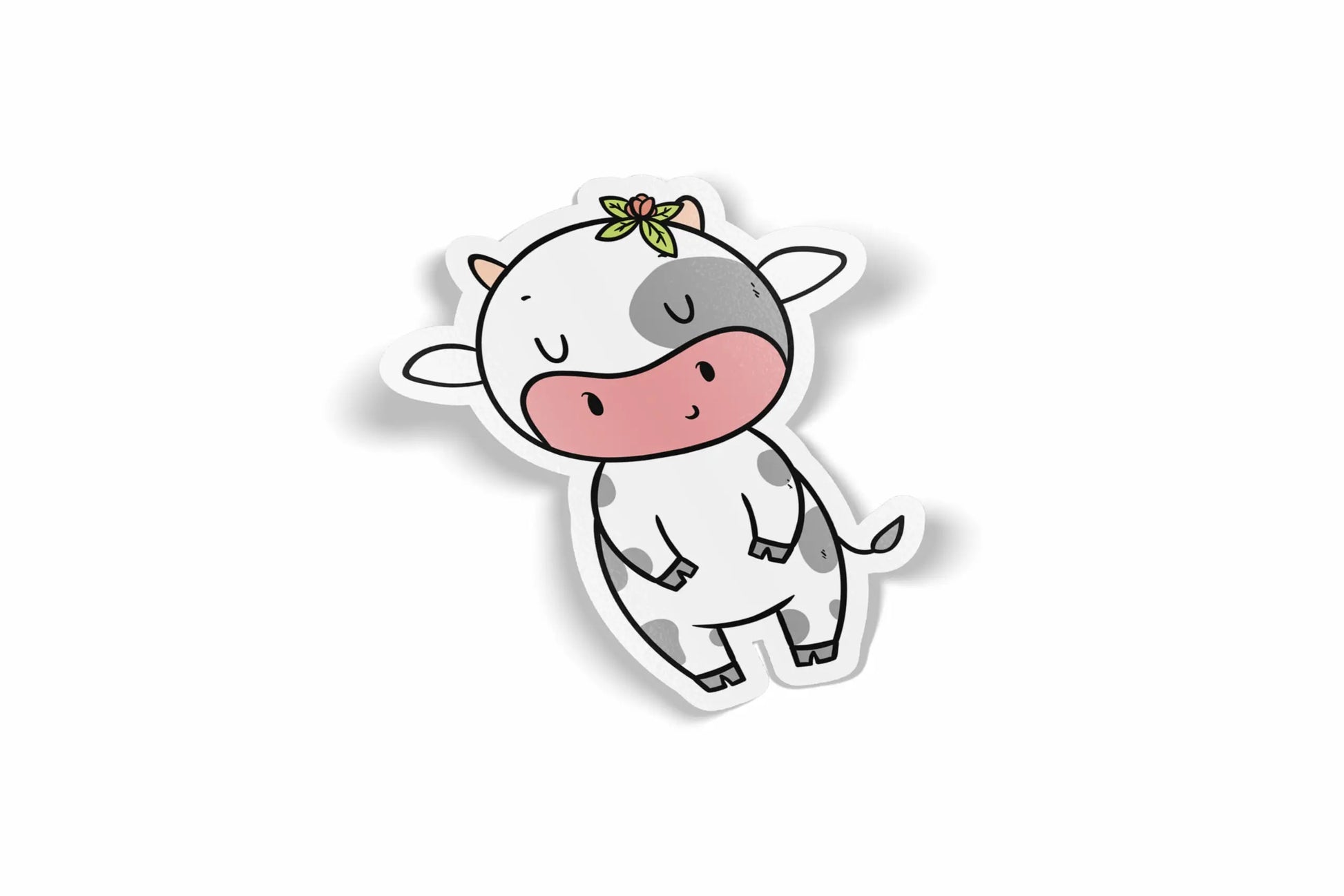 Cow Waterproof Sticker?á