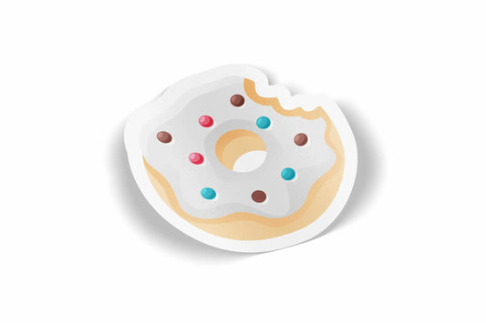 Donut Design 1 Waterproof Sticker?á