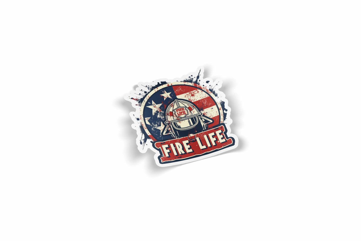 Fighter Life America Waterproof Sticker?á