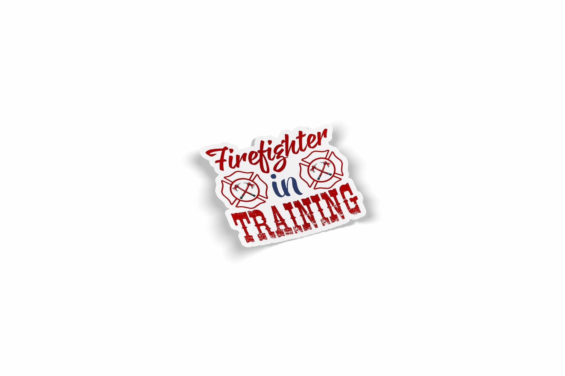 Firefighter In Training Waterproof Sticker?á