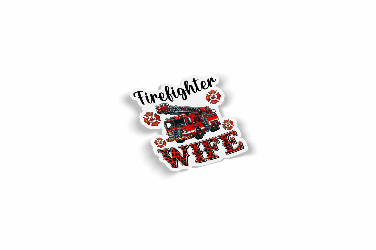 Firefighter Wife Waterproof Sticker?á