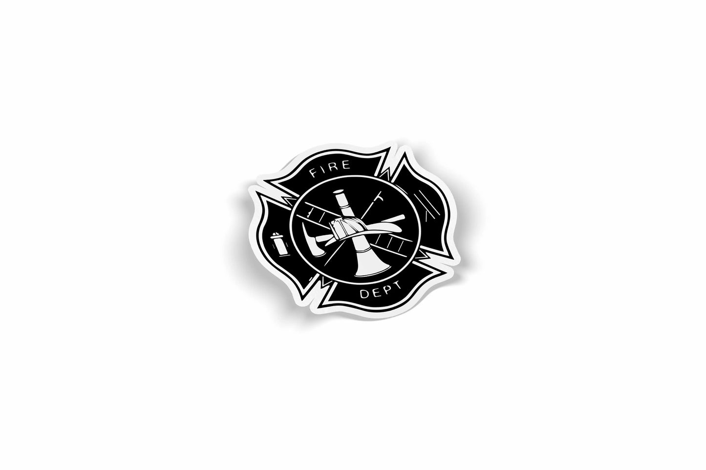 Maltese Cross 14 Waterproof Sticker?á