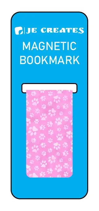 Pattern Magnetic Bookmark 