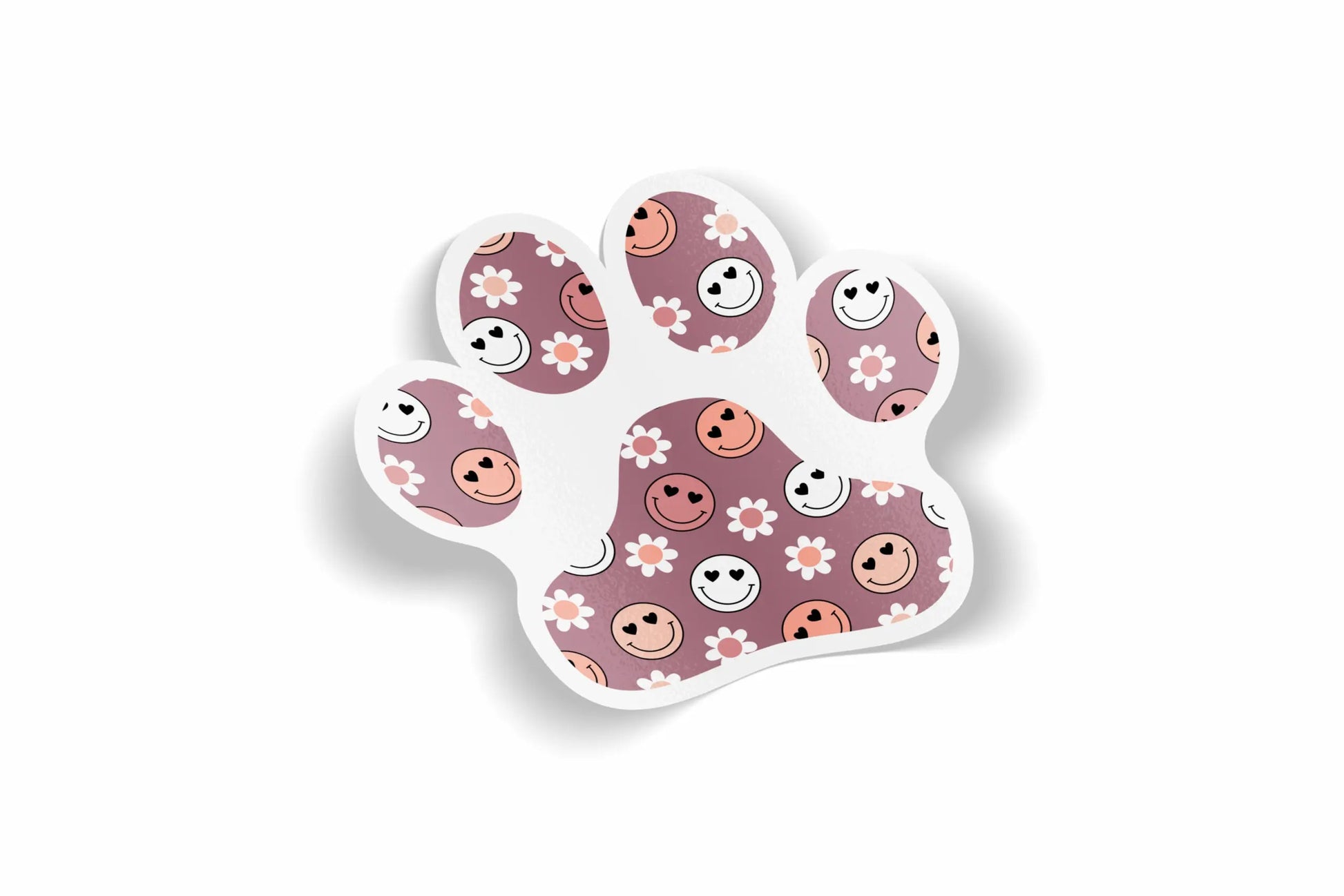 Paw Print Design 14 Waterproof Sticker?á