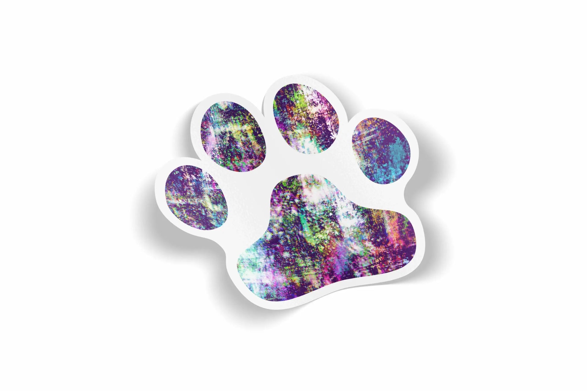 Paw Print Design 21 Waterproof Sticker?á