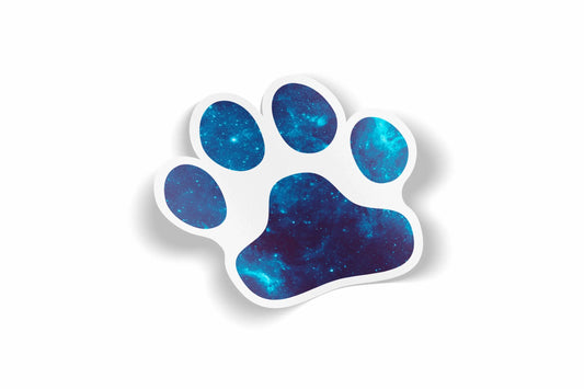 Paw Print Design 22 Waterproof Sticker?á