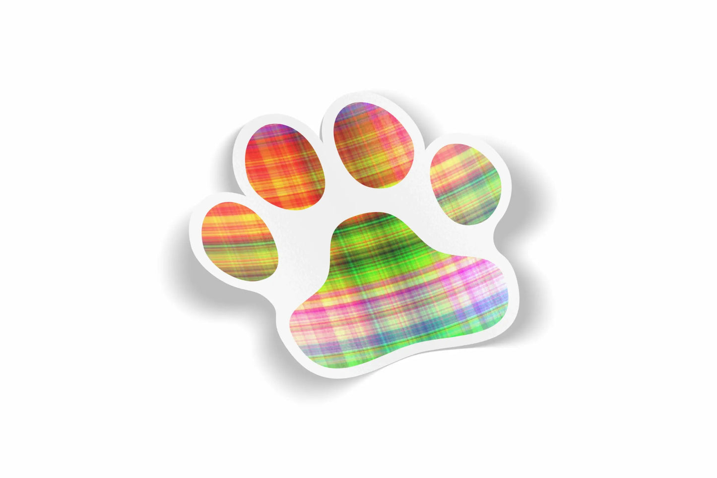 Paw Print Design 23 Waterproof Sticker?á