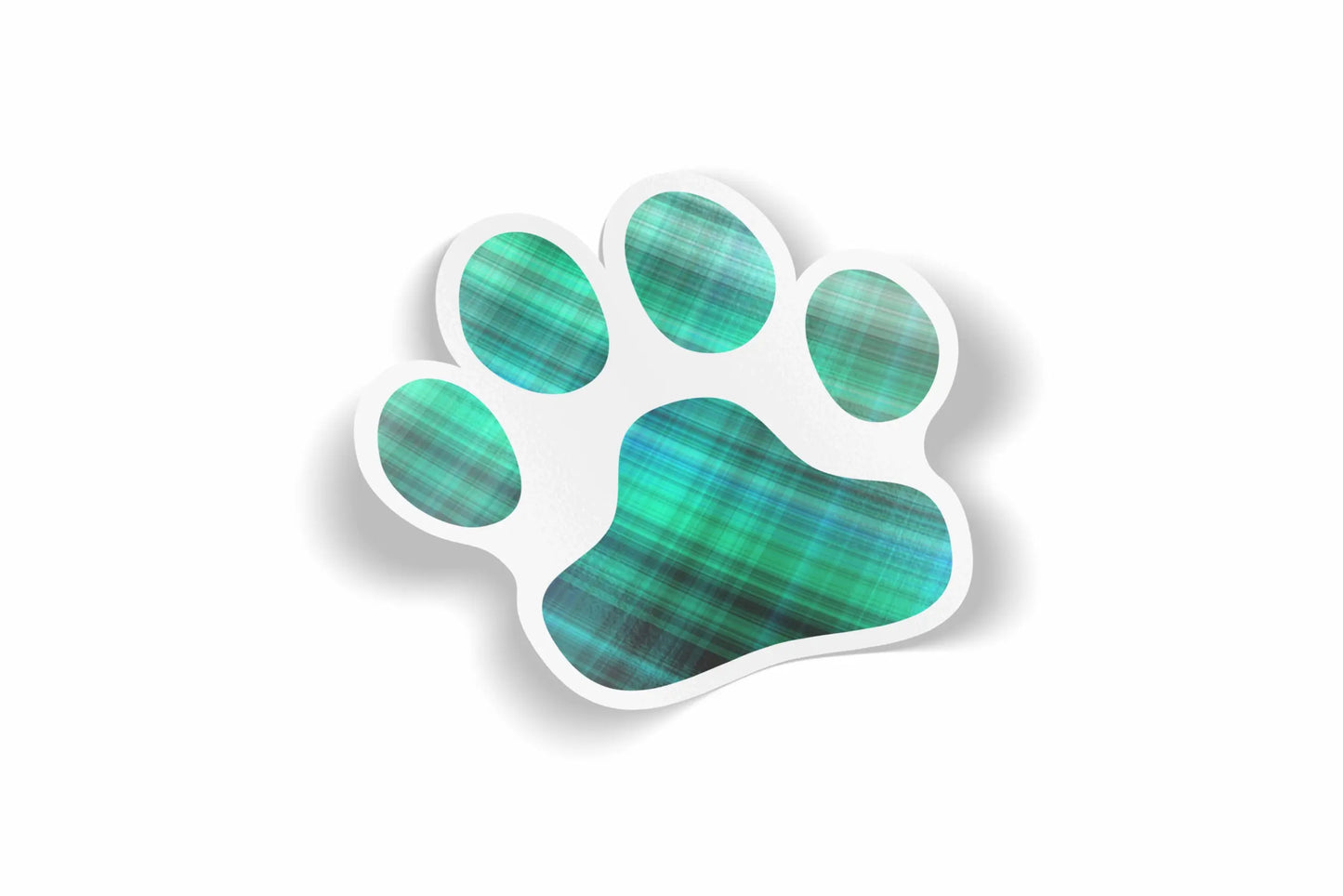 Paw Print Design 24 Waterproof Sticker?á