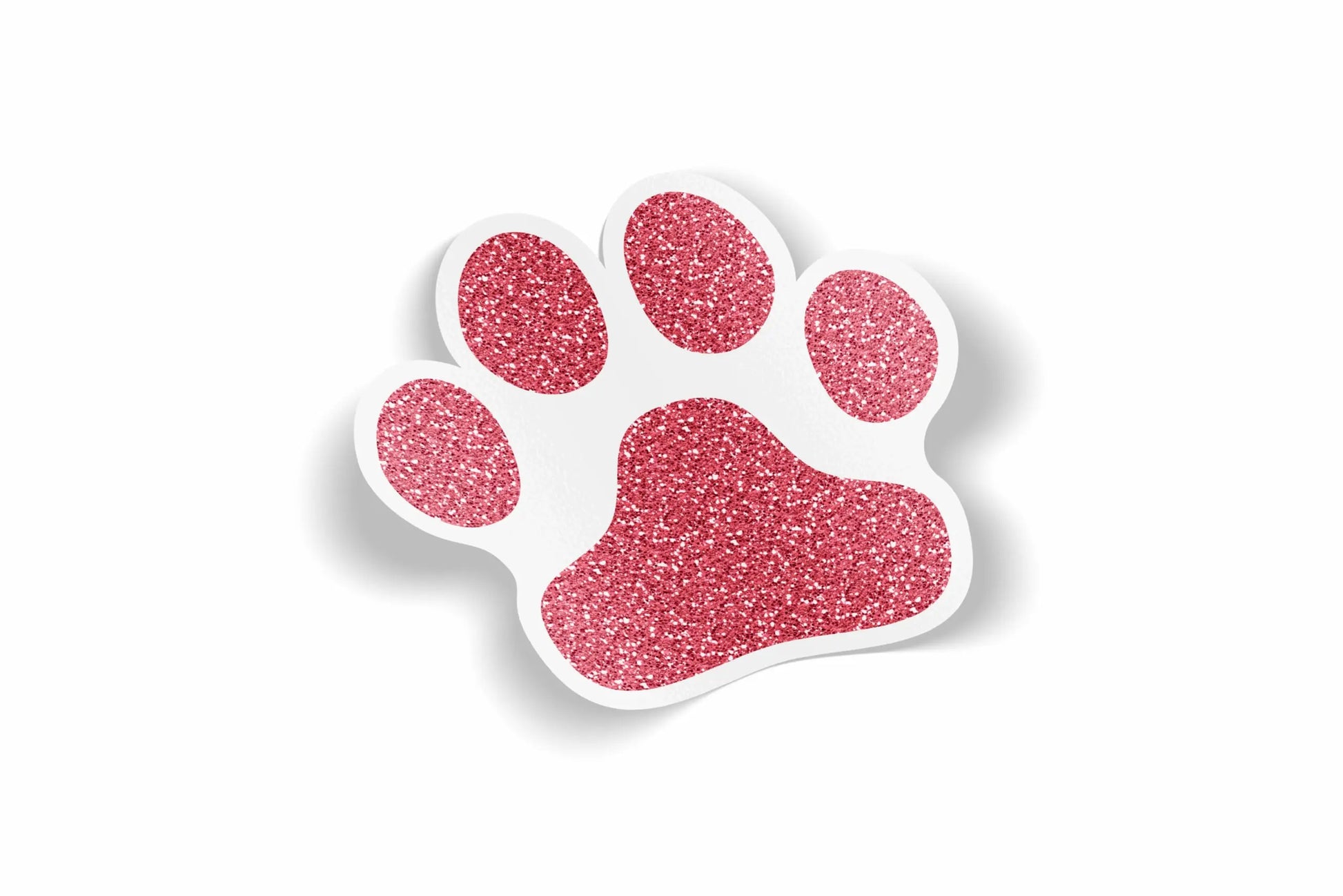 Paw Print Design 25 Waterproof Sticker?á