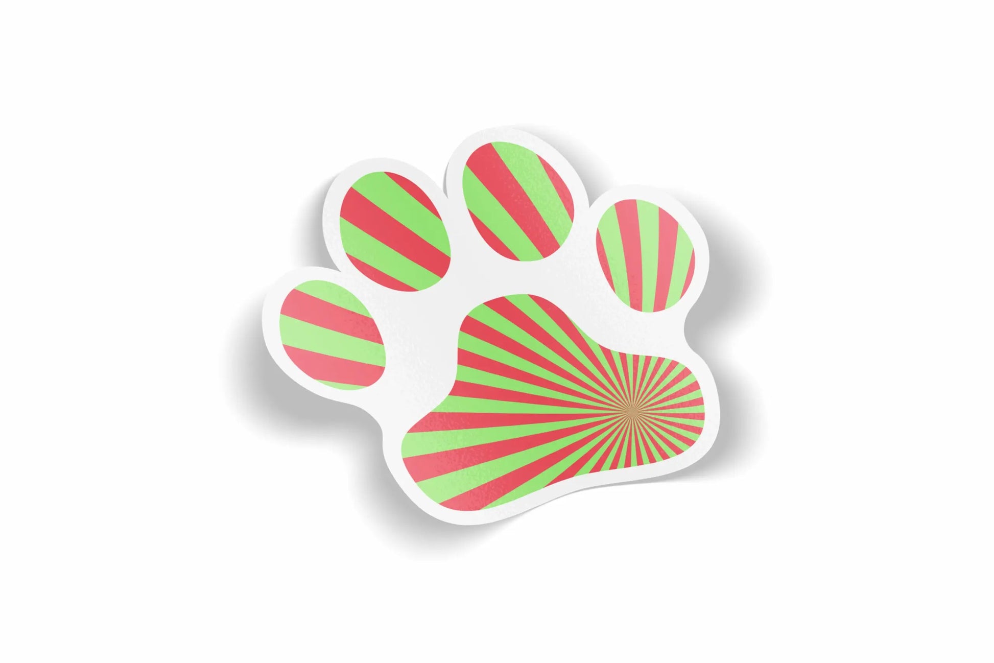 Paw Print Design 28 Waterproof Sticker?á