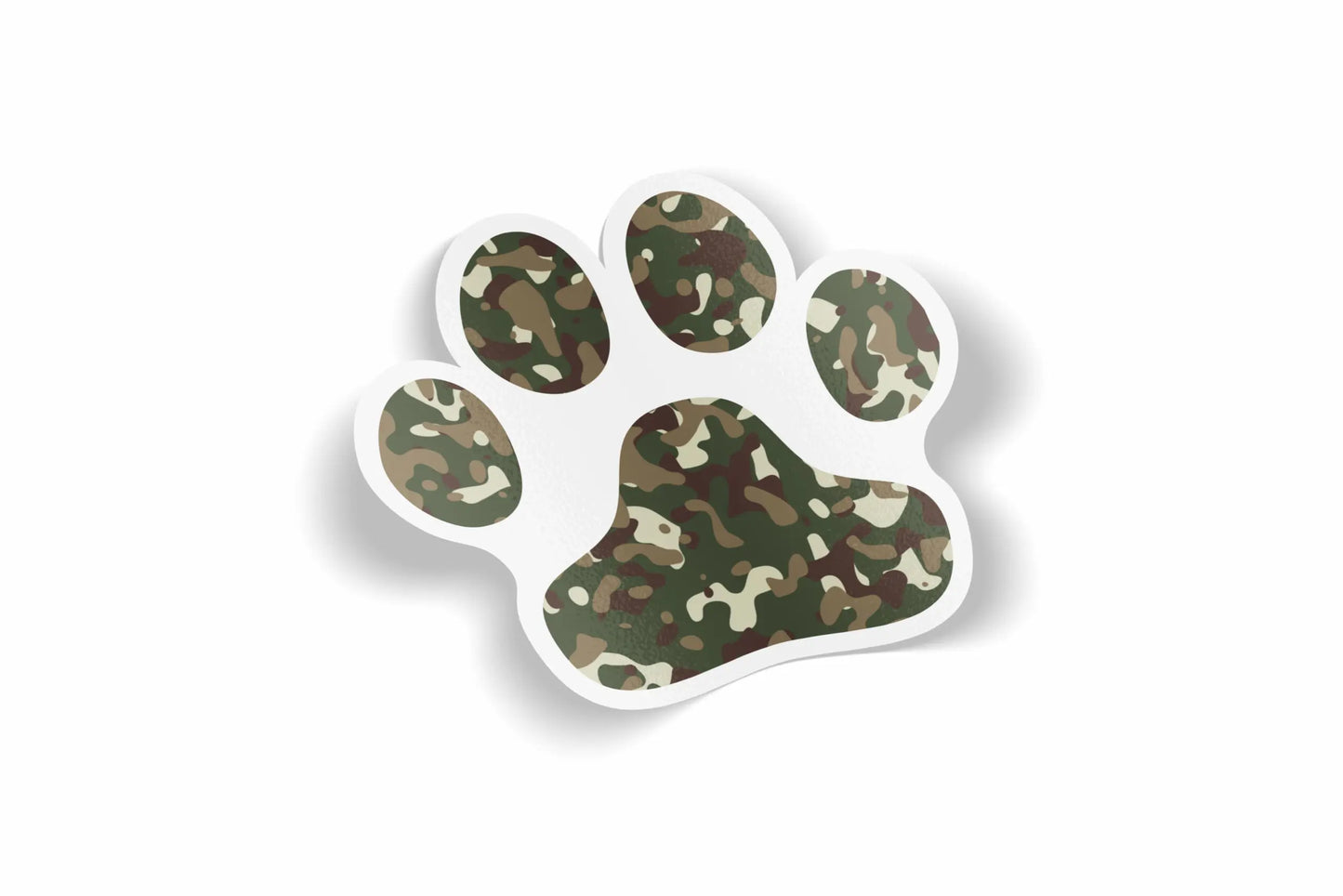 Paw Print Design 30 Waterproof Sticker?á