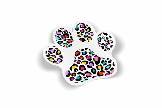 Paw Print Design 7 Waterproof Sticker?á