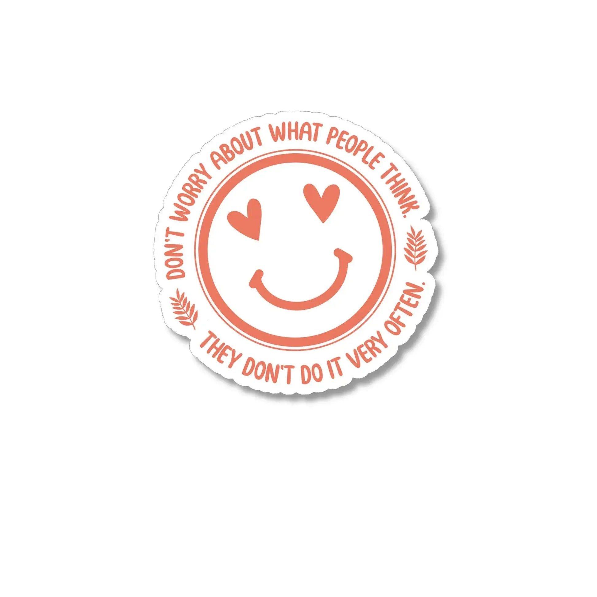 4. Don't worry about what people think. they don't do it very often.