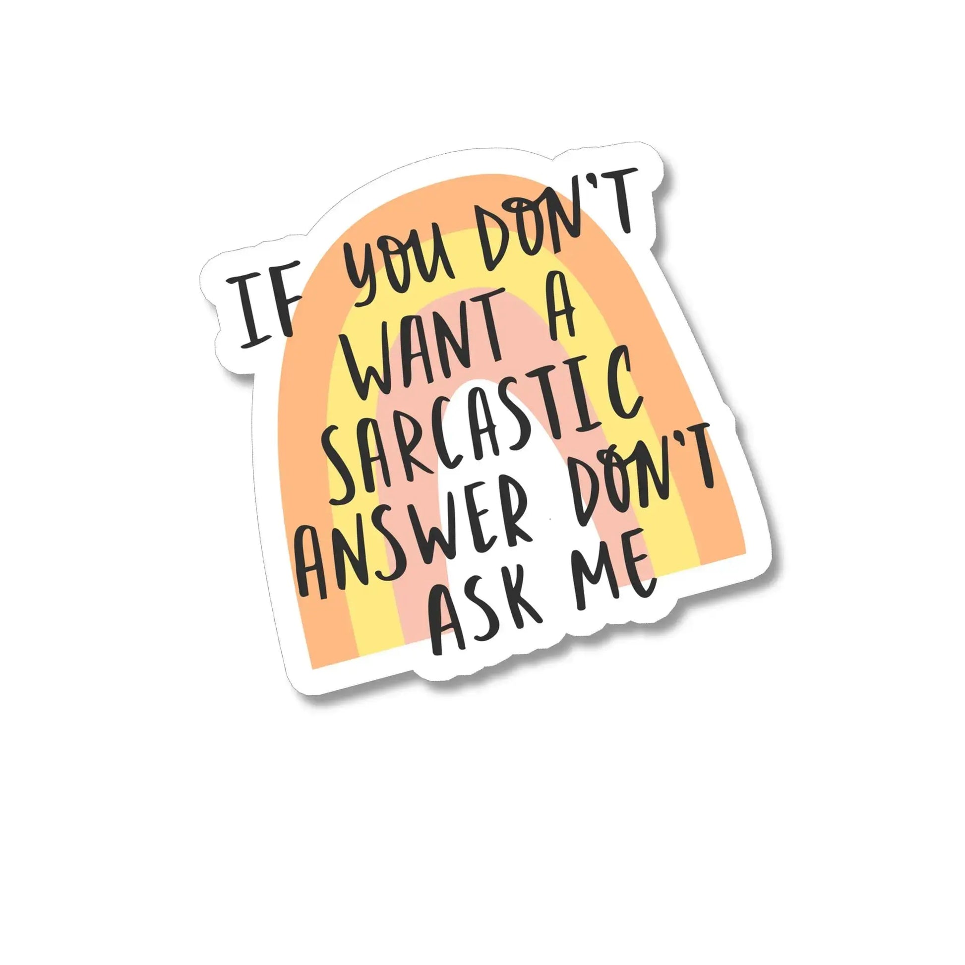 If you don't want