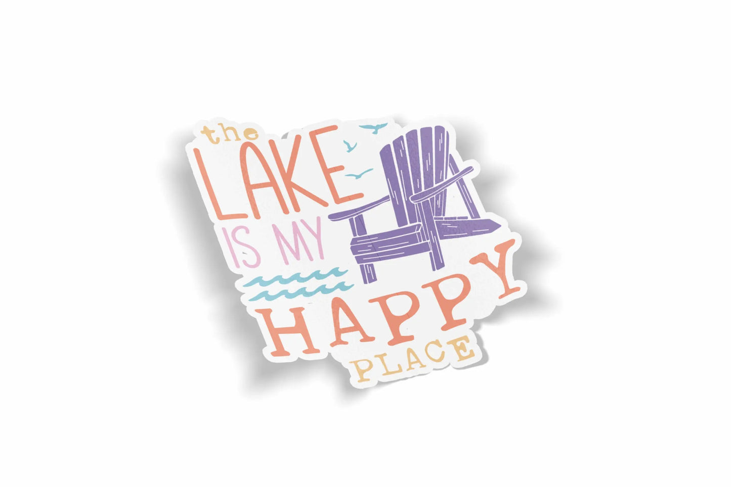 The Lake is My Happy Place Chair?á